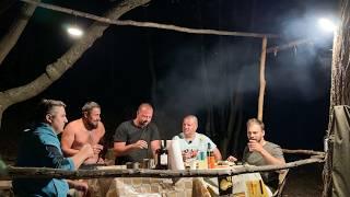  ПОПАЛИ в СЛОМ ПОГОДЫ в ЧЕРНОМ ЛЕСУ / ШАШЛЫК / ОКРОШКА / РЫБАЛКА / ЖАРЕНАЯ РЫБА / ПЕЧЕНЕГИ 2025 