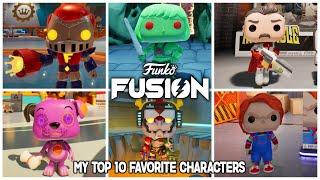 Funko Fusion My Top 10 Favorite Characters