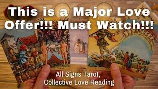 LOVE TAROT READING- WHOA!! THIS IS AN UNEXPECTED LOVE OFFER!! 