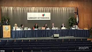Virginia Board of Education Business Meeting 3/27/25