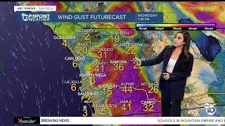 ABC 10News Pinpoint Weather with Meteorologist Vanessa Paz