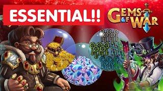 Gems of War Treasure Vault MORE KEYS Guide! Fast Gnome team best tips?