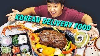 24 Hours Eating ONLY Korean DELIVERY FOOD in Seoul South Korea | 100 Foods to Eat Before You Die #42