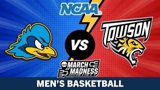 Delaware Blue Hens vs Towson Tigers | NCAA MEN's Basketball LIVE Score