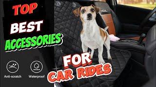 Top Pet Accessories for Safe and Comfortable Car Rides