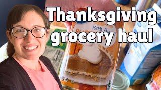 BIG FAMILY THANKSGIVING GROCERY HAUL