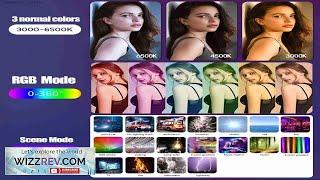 Continuous Lighting RGB photography video pole party color LED light filling light Review