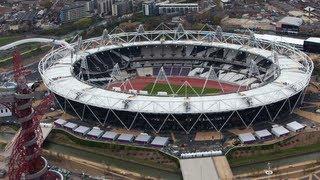 London's Olympic Stadium Built In 2 Minutes