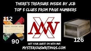 Top 5 Clues from Page Numbers on JCB Treasure Hunts #therestreasureinside #joncollinsblack