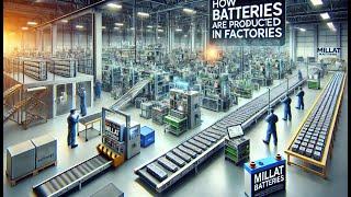 How MILLAT BATTERIES Are Made | Factory Production Process @amazingtechnology0007