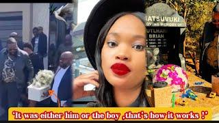 Lesego Pase multi millionaire Zimbabwean Baby Daddy continued burial in her absence on his birthday