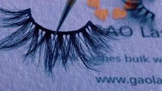 20mm 3d mink lashes from gaolashes bulk wholesale vendor