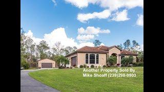 110 3rd St SW Naples FL SOLD by Mike Shoaff REMAX Naples