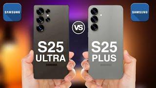 Samsung Galaxy S25 Ultra Vs Samsung Galaxy S25 Plus