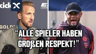 Davon ist Harry Kane "wirklich beeindruckt" bei Trainer Vincent Kompany | FC Bayern München