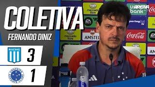 COLETIVA FERNANDO DINIZ | AO VIVO | Racing 3 x 1 Cruzeiro - Final Sul-Americana 2024