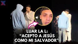 Luar La L ROMPE EN LLANTO y SE ENTREGA a Jesús en concierto de Onell Diaz 