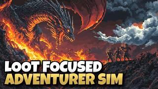 This Incremental Loot Focused Village Sim is Highly Addictive! | Dragon Cliff