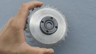 Useful trick for ANGLE GRINDER | support for precise cuts that everyone can make