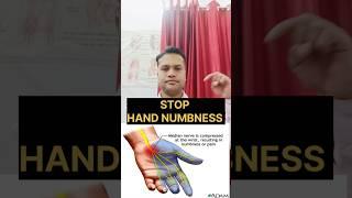 Stop Hand Numbness Exercise by Dr M Arahad Ali#numbnes#handpain#ytshorts