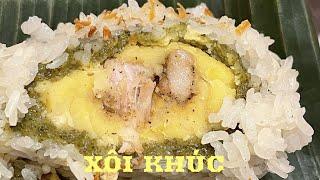 XÔI KHÚC-BÁNH KHÚC HÀ NỘI nấu sao cho chuẩn, cho ngon khi bạn không có rau khúc.