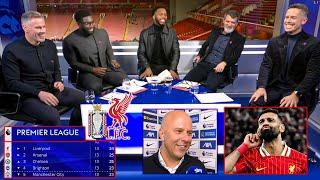 Liverpool vs Man City 2-0 Roy Keane Go Crazy reacts to Arne Slot  Salah Contract and Title Race