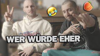 WER WÜRDE EHER mit @Chefstrobel 