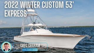 2022 Winter Custom Yachts 53' Express "REEL RISK"  [$3,650,000]