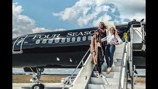 Four Seasons private jet