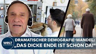 DEUTSCHLAND: Dramatischer Demografie-Wandel! Zu viele Senioren, zu wenig Fachkräfte schon jetzt!