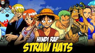 Straw Hat Pirates Hindi Rap By Dikz | Hindi Anime Rap | One Piece AMV | Prod. By @devenrasalbeats