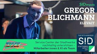 SIDimpuls Gregor Blichmann: "Mitarbeiter:innen & KI als Team im Service Center der Stadtwerke"