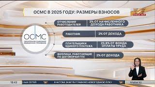 Сколько будут платить казахстанцы за ОСМС в 2025 году?