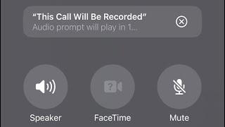 This is what you hear when Call recording on iOS 18.1 beta 1