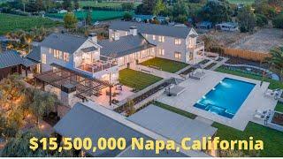 Inside this EPIC Napa California Estate($15 Million Dream Home)