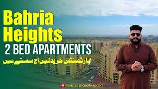 Bahria Heights Apartments Latest Updates| Bahria Town Karachi Ready 2 Bed Apartments #bahriaheights