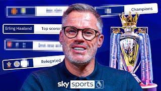 Jamie Carragher's UPDATED Premier League predictions! 