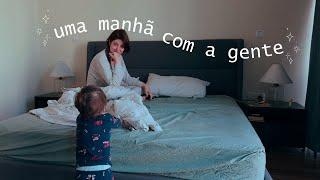 minha rotina de mãe morando no qatar & uma manhã com a gente | vlog