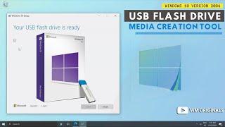 How To Make A Windows 10 Bootable USB Flash Drive Using Media Creation Tool for FREE