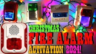 Special LOUD Fire Alarm System Test! | Happy Holidays!!