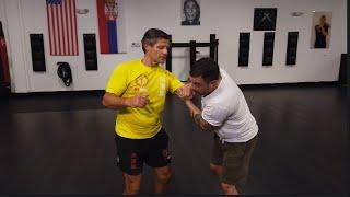 BJJ black belt learns about Wing Chun Low elbow force Part 2