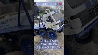 MERCEDES KS SCALE TRAIL TRUCK 8X8 HONY BUILT TRIAL TEAM SWITZERLAND #trucktrial #scale #rctruck #8x8