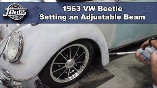 JBugs - 1963 VW Beetle - Setting An Adjustable Beam
