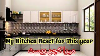 My Kitchen reset for this year || long awaited reset I needed to do the| میرا کچن ریسٹ | my full day