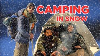 Baraf mai ki camping ️  | Camping in snow 