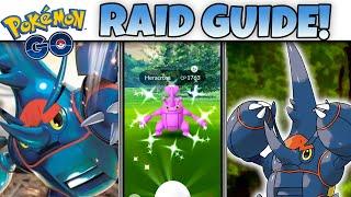 HOW TO BEAT MEGA HERACROSS EASILY in Pokémon GO!!  ..And Why You Should Farm It!