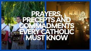 Traditional Catholic Catechism 001: Prayer, Precepts, Commandments.