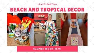IDEAS FOR SUMMER DECORATIONS / DECORATE WITH ME FOR SUMMER