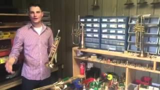 James Tyler Jaeger demonstrates the Warburton Flugel and 333ML Trumpet 10/10/15