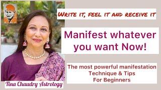 Manifest your deepest Desire/Manifestation for Beginners